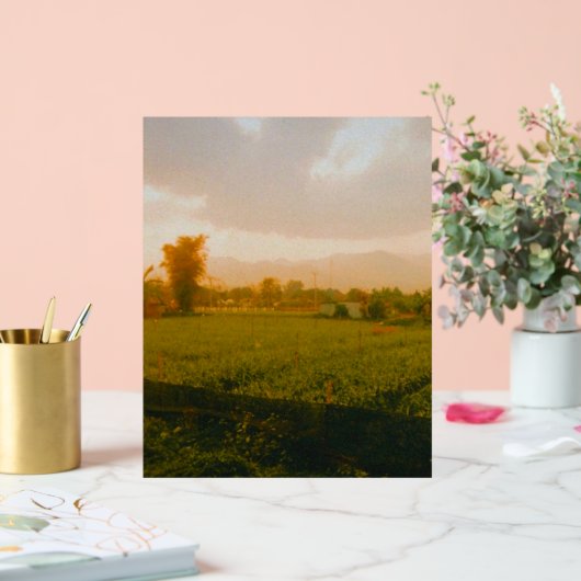 Vang Vieng - Laos Acrylschild (Hochzeit)