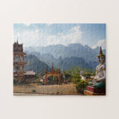 Vang Vieng Laos Creative Temple Puzzle (Horizontal)