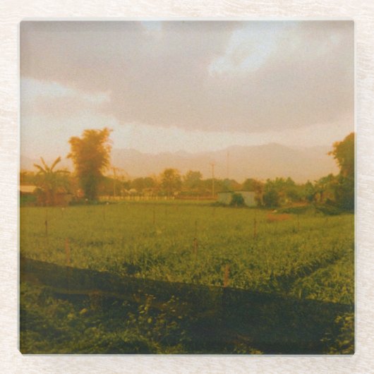 Vang Vieng - Laos Glasuntersetzer (Vorderseite)