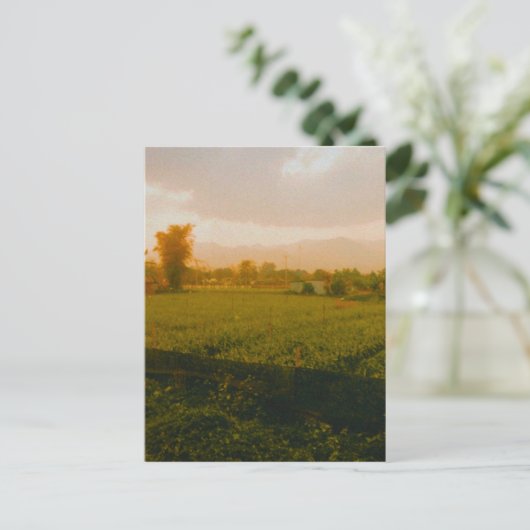 Vang Vieng - Laos Postkarte (Stehend Vorderseite)