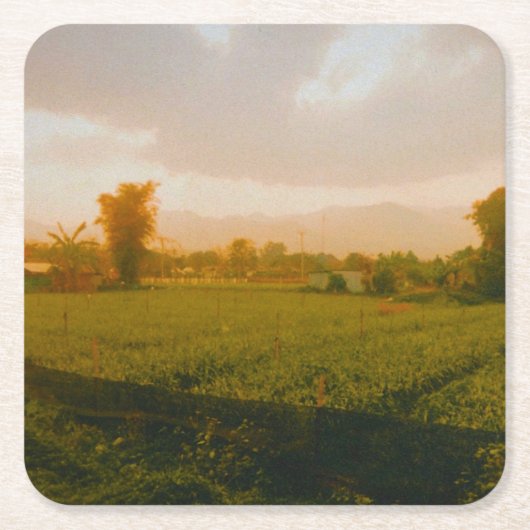 Vang Vieng - Laos Rechteckiger Pappuntersetzer (Vorderseite)
