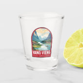 Vang Vieng Laos Reisen Vintag Schnapsglas