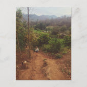 Vang Vieng Postkarte (Vorderseite)