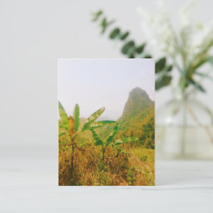Vang Vieng Trail - Laos Postkarte