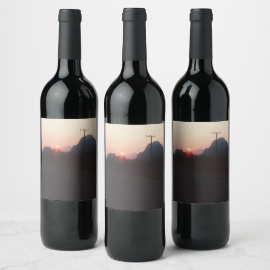 Vang Vieng Weinetikett (Flaschen)