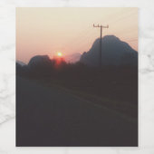 Vang Vieng Weinetikett (Einzelnes Label)