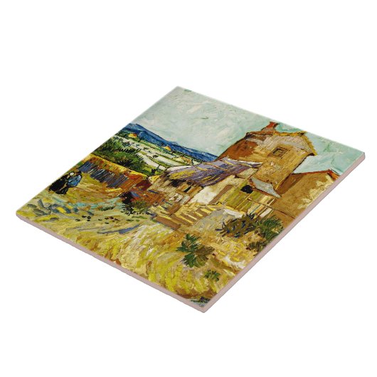 VanGogh - Die alte Mühle Fliese (Seite)