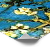 VanGogh Mandelbaum Blütenposter Poster (Ecke)