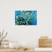 VanGogh Mandelbaum Blütenposter Poster (Küche)