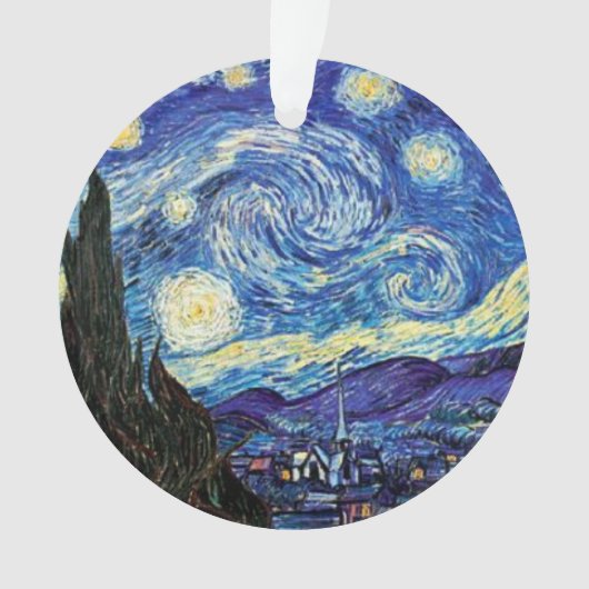 VanGogh, Starry Night, Ornament (Vorderseite)