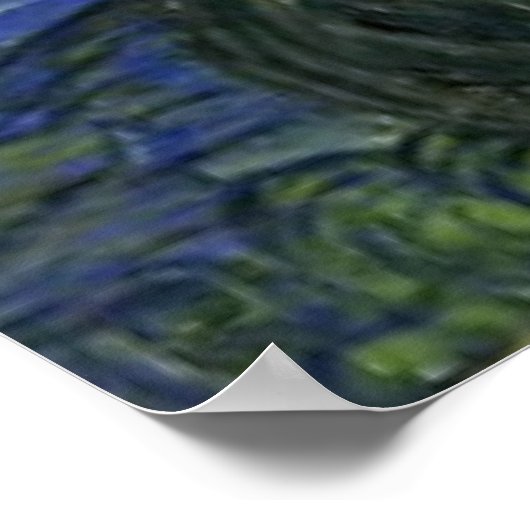 VanGogh Starry Night Poster (Ecke)