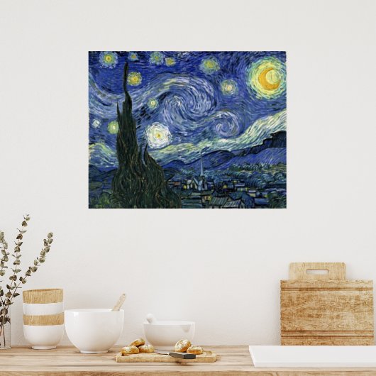 VanGogh Starry Night Poster (Küche)