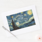 Vangogh Starry Night Rectangle Stickers (Umschlag)