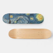 Vangogh Starry Night Skateboard Mini (Horizontal)