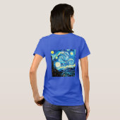 VanGogh, Starry Night T-Shirt (Schwarz voll)