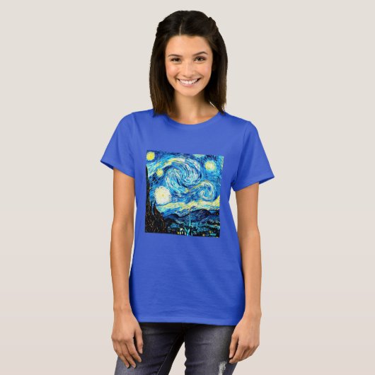 VanGogh, Starry Night T-Shirt (Vorne ganz)