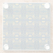 VanGogh Untersetzer, von der AI generiertes Starry Glasuntersetzer (Rückseite)