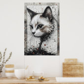 Vanguard-Katze Poster (Küche)