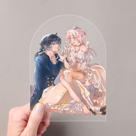 Vanijeanne Acrylkarte Acryleinladungen (Insitu (Handheld))