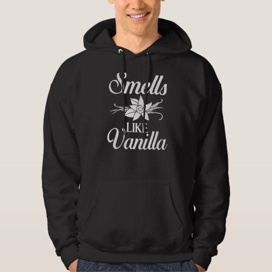 Vanilla Beans Extrahieren Bourbon Ice Creme Paste Hoodie (Vorderseite)