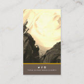 Vanilla Beauty Health Company Foto Custom Visitenkarte (Rückseite)