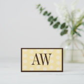 Vanilla Bedotted Visitenkarte (Stehend Vorderseite)