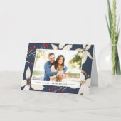 Vanilla Blossom | Foto-Faltkarte Feiertagskarte (Vorderseite)