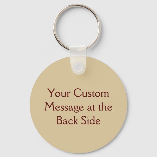 Vanilla Blume Icon Schlüsselanhänger (Rückseite)