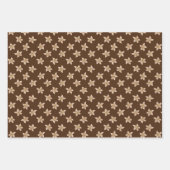 Vanilla Blume Muster Geschenkpapier Set (Vorderseite 3)