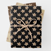 Vanilla Blume Muster Geschenkpapier Set (Beispiel)