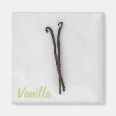 Vanilla-Bohne mit Zucker Magnet (Vorne)