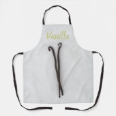 Vanilla-Bohne mit Zucker Schürze (Vorderseite)