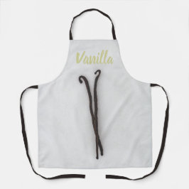 Vanilla-Bohne mit Zucker Schürze