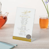 Vanilla Café Kaffee Getränke Preisliste Braun gelb Sockelschild (In SItu)