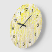 Vanilla Cake Aspen Bäume Große Wanduhr (Winkel)