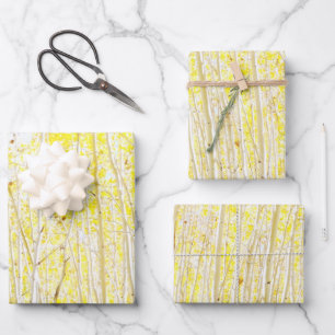 Vanilla Cake Aspen Geschenkpapier Set