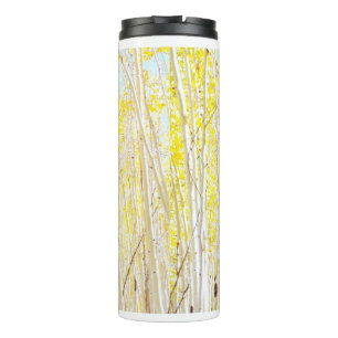 Vanilla Cake Aspen Trees Thermosbecher