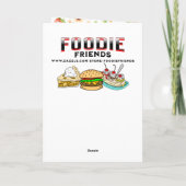 Vanilla Cake Personalisiert Oma Geburtstag Karte (Rückseite)