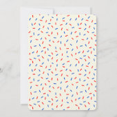 Vanilla Club Cupcake Einladung (Rückseite)