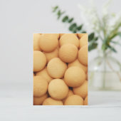 Vanilla Cookies Postkarte (Stehend Vorderseite)