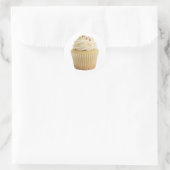 Vanilla Cupcake With Buttercream Sticker (Tasche)