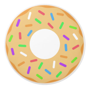 Vanilla Donut Keramikknauf