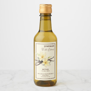 Vanilla Extract Etikettenaufkleber für hausgemacht Weinetikett