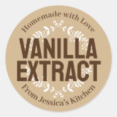 Vanilla Extract Sticker VE035_01rdv1 (Vorderseite)