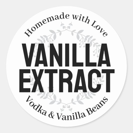 Vanilla Extract Sticker VE035_01rdv4 (Vorderseite)
