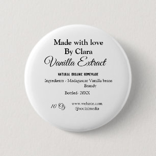 Vanilla Extrakt hausgemacht Zutaten Gewicht de Button