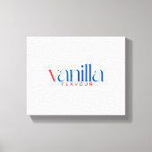 Vanilla Flavor Leinwanddruck (Vorderseite)
