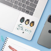Vanilla Gorilla Custom-Cut Vinyl Sticker Set (Laptop mit iPhone)