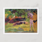 Vanilla Grove von Paul Gauguin Postkarte (Vorderseite)