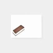 Vanilla Ice Creme Sandwich Feinschmecker Post-it Klebezettel (Vorderseite)